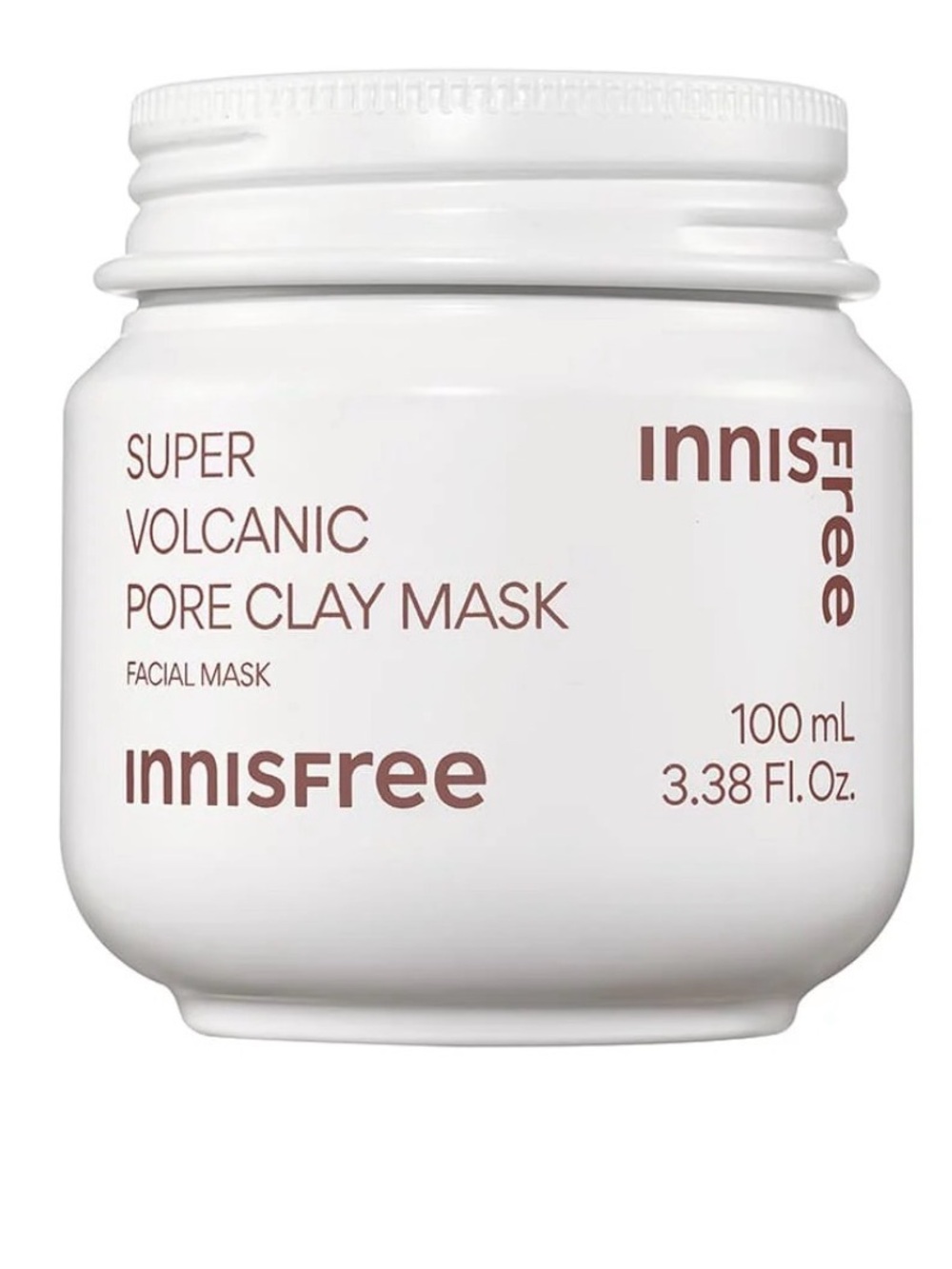 Innisfree Super Volcanic Pore Clay Mask — White Jar